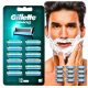  Gillette Mach 3 oštrice punjenja za Mach3 brijač 12 komada učinkovit