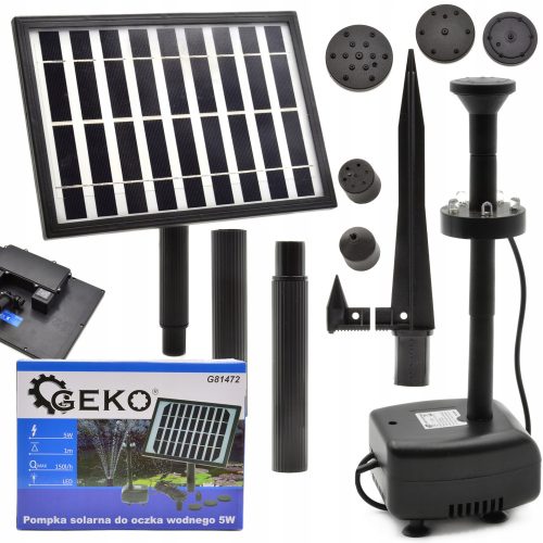 Solarna pumpa za fontanu i ribnjak 5W LED