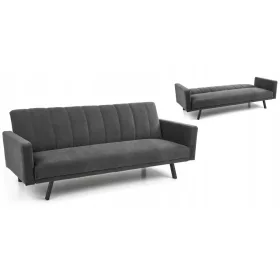 Halmar Armando sofa 192 x 82 cm u sivoj baršunastoj nijansi