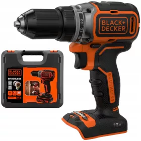  Black+Decker BEZSZCZOTKOWA Wiertarko-Wkrętarka 18V 52Nm BL186N + Kufer