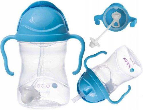  B.Box BB00501 boca sa slamkom, 240 ml, borovnica