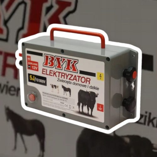 Elektrifikator BYK 5J za stoku i goveda - poljski, snažan - za krave i ostalu stoku!