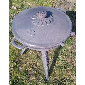    Wook-Kazan kotao od lijevanog željeza na nogama 8.5l Cupola