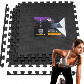  Be4Sport prostirka za opremu 60 cm x 60 cm crna