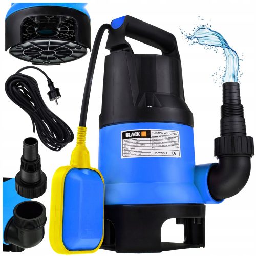 Potopna pumpa s plovkom za prljavu i čistu vodu 750 W 7500 l/h