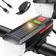  NETBUY rasvjeta za bicikl UPRAVLJAČ SVJETILJKA ZA BICIKLE VODOOTPORNA SOLARNA 800 lm baterija