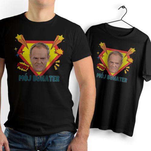  Crna Donald Tusk majica kratkih rukava kao poklon s bilo kojim printom, fotografijom ili poklonom