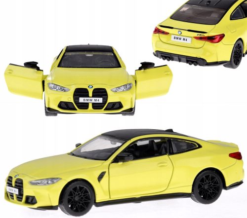 SPORTSKI AUTO AUTOMOBIL BMW M4 SVJETLO ZVUK METALNI MODEL 1:32