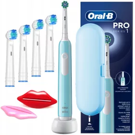    Oral-B Pro Series 1 plava rotirajuća električna četkica za zube s kutijom