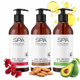 Ulje za njegu kože i kose s avokadom, ricinusom i bademom