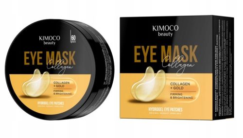 KIMOCO Beauty Hidrogelne Maramice za Oči s Kolagenom i Zlatom