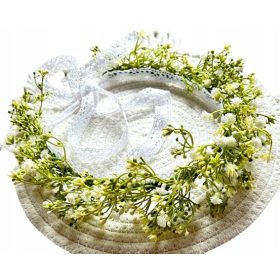   Vijenac za Prvu Pričest od Gipsa, Podesiv i Prikladan za Glavu + Kutija