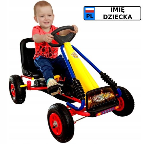 Gokart s pedalama Agat za djecu od 3 do 6 godina