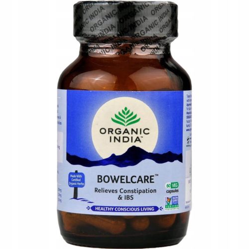 ORGANIC INDIA Bowelcare Kapsule Za Zdravlje Crijeva