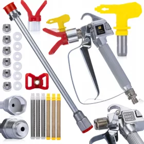    SET PIŠTOLJA ZA BOJANJE BOJANJE GENERATOR MLAZNICA LANCE FILTRI