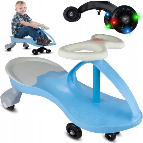  GRAVITY RIDE ZA DIJETE Auto Pusher 120 kg SVJETLEĆI LED KOTAČI