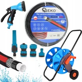    Geko Black&Red G73696 vrtno crijevo 3/4" 30m + 3 ostala proizvoda