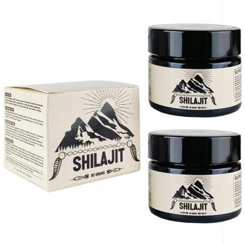 Shilajit pasta – Prirodni mineralno-organski proizvod s Himalaja, 2 x 50 g