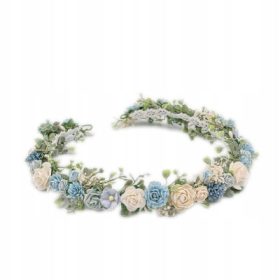 Nježni plavi vijenac za pričesti, plava hostija