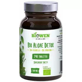   BIO Algae Detox - BIO spirulina i chlorella u tabletama, 240 komada