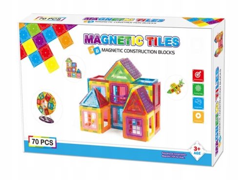  MAGNETNI BLOKOVI 3D MAGNETNI BLOKOVI 70 EL. VELIK