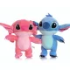 ZESTAW 2x STICH+ ANĐEO CUDDLE PLIŠANA IGRAČKA BEDDI FIGURA MEDVJEDA 25cm