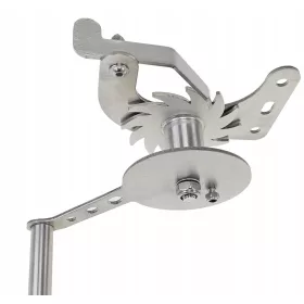    Roštilj za roštilj od nehrđajućeg čelika, brončani ležajevi od visokog INOX-a
