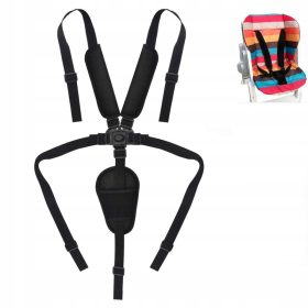 Sigurnosni remen za dječja sjedala, crni