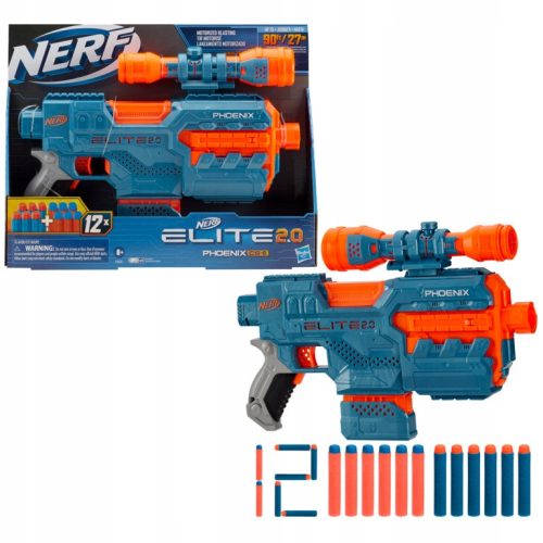 Hasbro Nerf Elite 2.0 Automatski Pokretač Phoenix CS-6 E9961