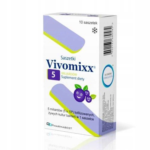 VIVOMIXX Borovnica Probiotik za Djecu 10 Vrećica
