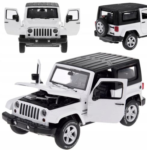 SPORTSKI AUTO SUV JEEP WRANGLER SVJETLO ZVUK METAL 1:32