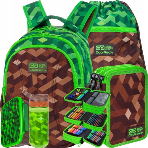 kolski ruksak s više odjeljaka CoolPack C48199 City Jungle star 21 god