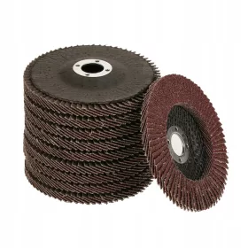   BRUSNI DISK 125 P60 ZA ŠLIFANJE METALA, DRVETA - SET OD 10 KOMADA