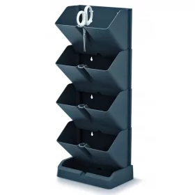    Prosperplast teglica za cvijeće 20 cm x 12 x 48 cm promjer 12 cm plastična crna