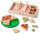 Drevena pizza za rezanje i slaganje sa sigurnim nožem Melissa & Doug 36 dijelova