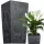  Prosperplast Urbi Square Concrete Effect saksija za cvijeće 32,5 x 61 cm antracit