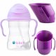  B.box Gelato boca sa slamčicom ljubičasta BB00518 + Doidy Cup za učenje pijenja 200 ml ljubičasta