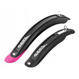   Biciklistički set blatobrana Simpli KIDO SDS 20", crno-roza
