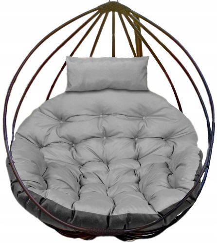  LeoHome jastuk 110 x 90 x 12 sivi