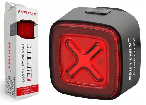  Enfitnix Cubelite III stražnje svjetlo za bicikl + STOP