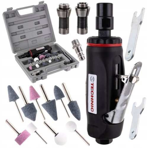 Technic pneumatska ravna brusilica s DIAX trzpienima 3 mm i 6 mm