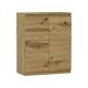  Mobene Moderna komoda 80 x 40 x 98 cm mat artisan hrast