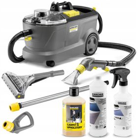    Kärcher Puzzi 10/1 1250 W usisavač za pranje rublja srebrna/siva + 3 ostala proizvoda