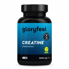   Kreatin Kapsule Gloryfeel - 320 Kapsula za 2 Mjeseca, 100% Veganske