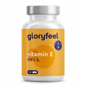   Kapsule Vitamin E od Gloryfeel - 210 Komada, Visoka Čistoća i Stabilnost