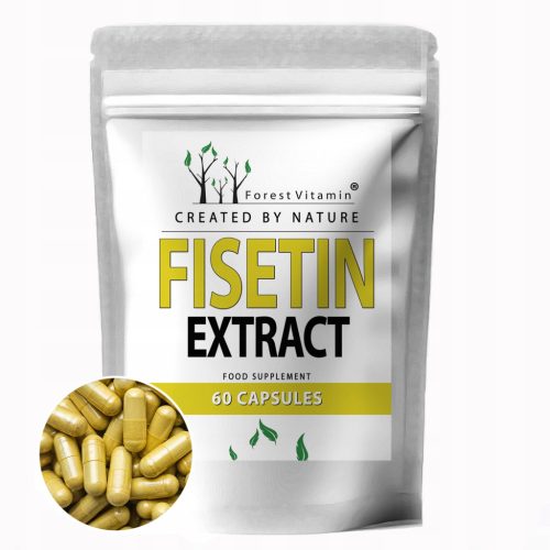 Forest Vitamin® Fisetin Ekstrakt 400 mg - 60 Kapsula: Moć Flavonoida u Jednoj Kapsuli