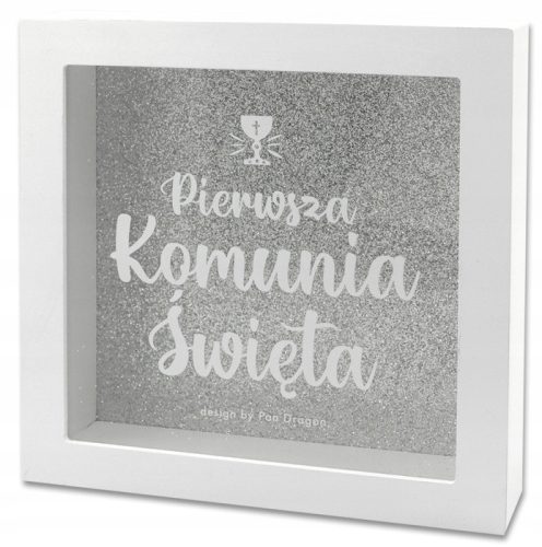 Skarbonka za prvu svetu pričest, srebrni svjetleći poklon suvenir