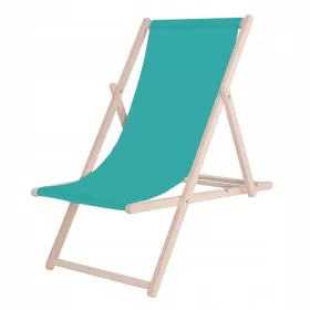   Plažna ležaljka Springos DC0001 TR, drveta u nijansama plave i tamnoplave boje