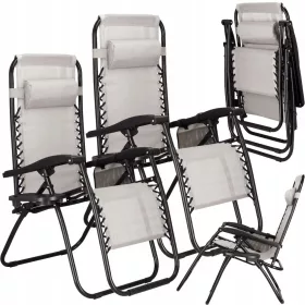 Springos ležaljka Zero Gravity Set 2x GC0002