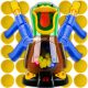  HUNGRY DUCK GAĐANJE U METE ZA DIJETE 2x PIŠTOLJA 48 LOPTI 2
